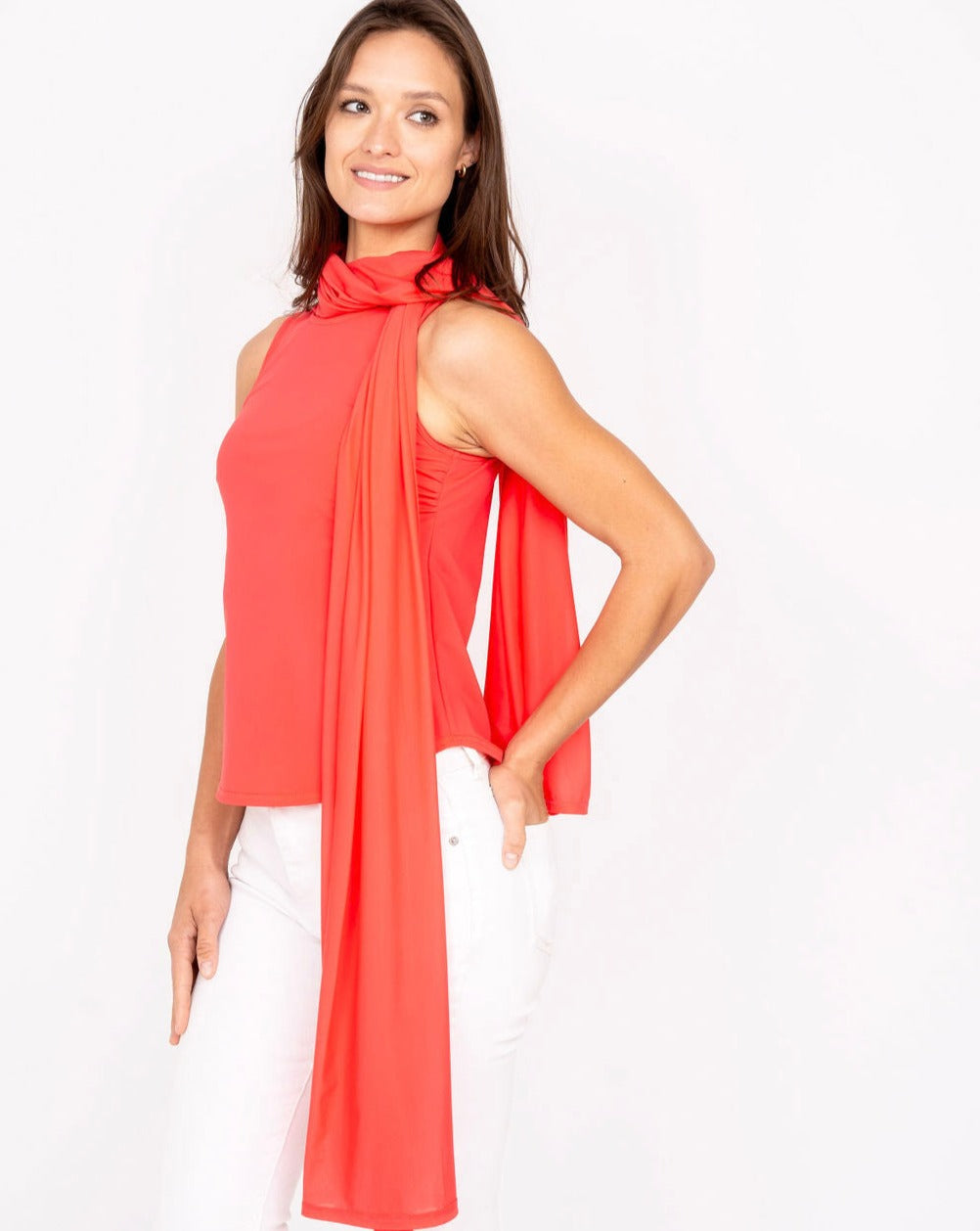 Mesh Sun Wrap Coral