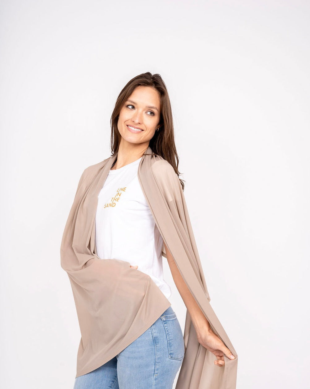 Mesh Sun Wrap Drinftwood