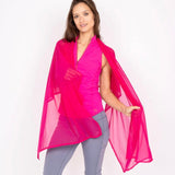Mesh Sun Wrap Flamingo