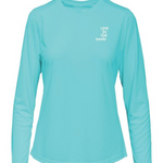 Women's Seize the Ray Rashguard - Sea - Line In The Sand Swim