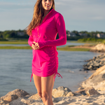 Splash Around Swim Dress Flamingo