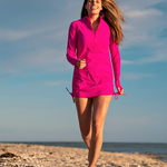 Splash Around Swim Dress Flamingo