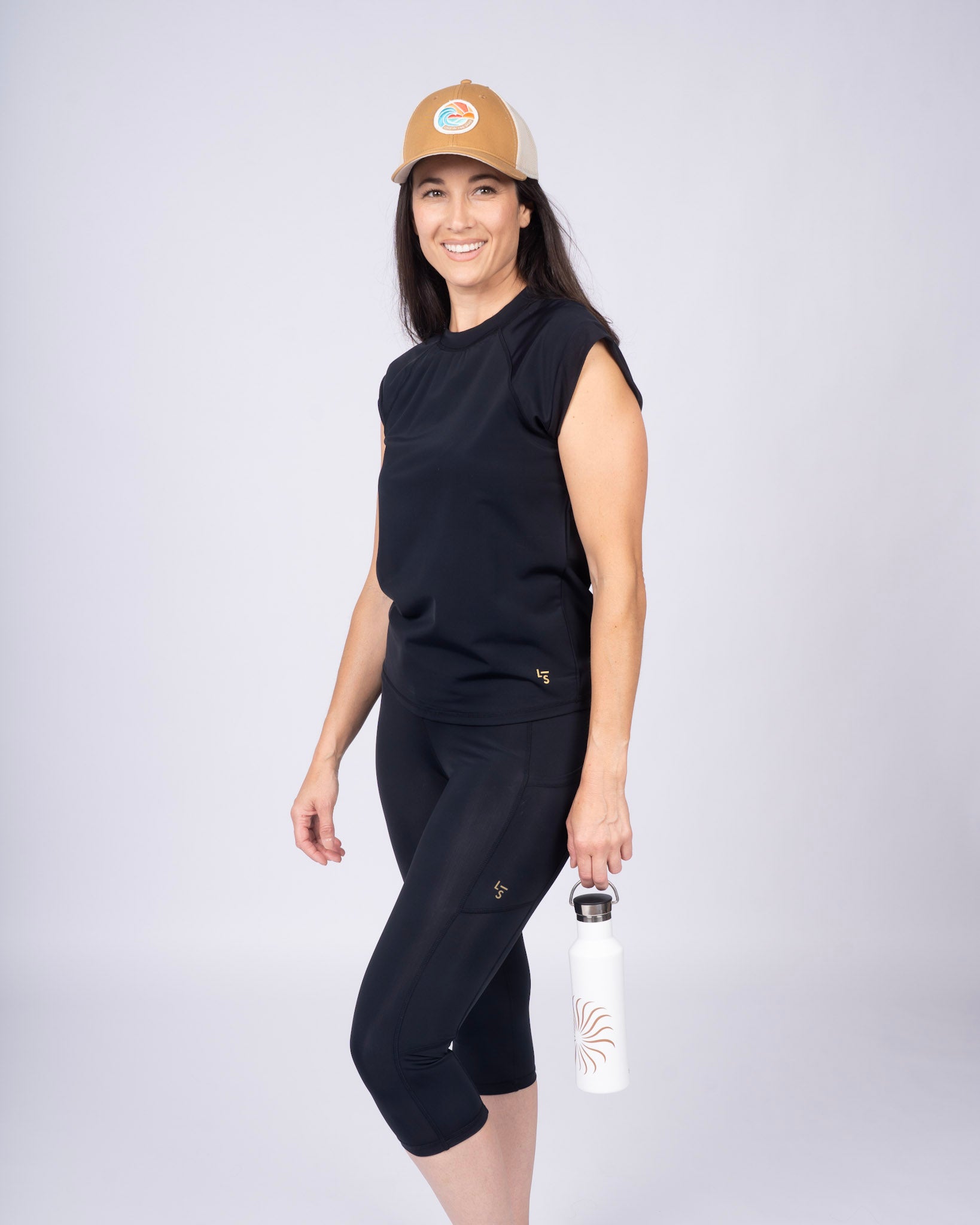 Swim & Sport Short Sleeve Top Ink