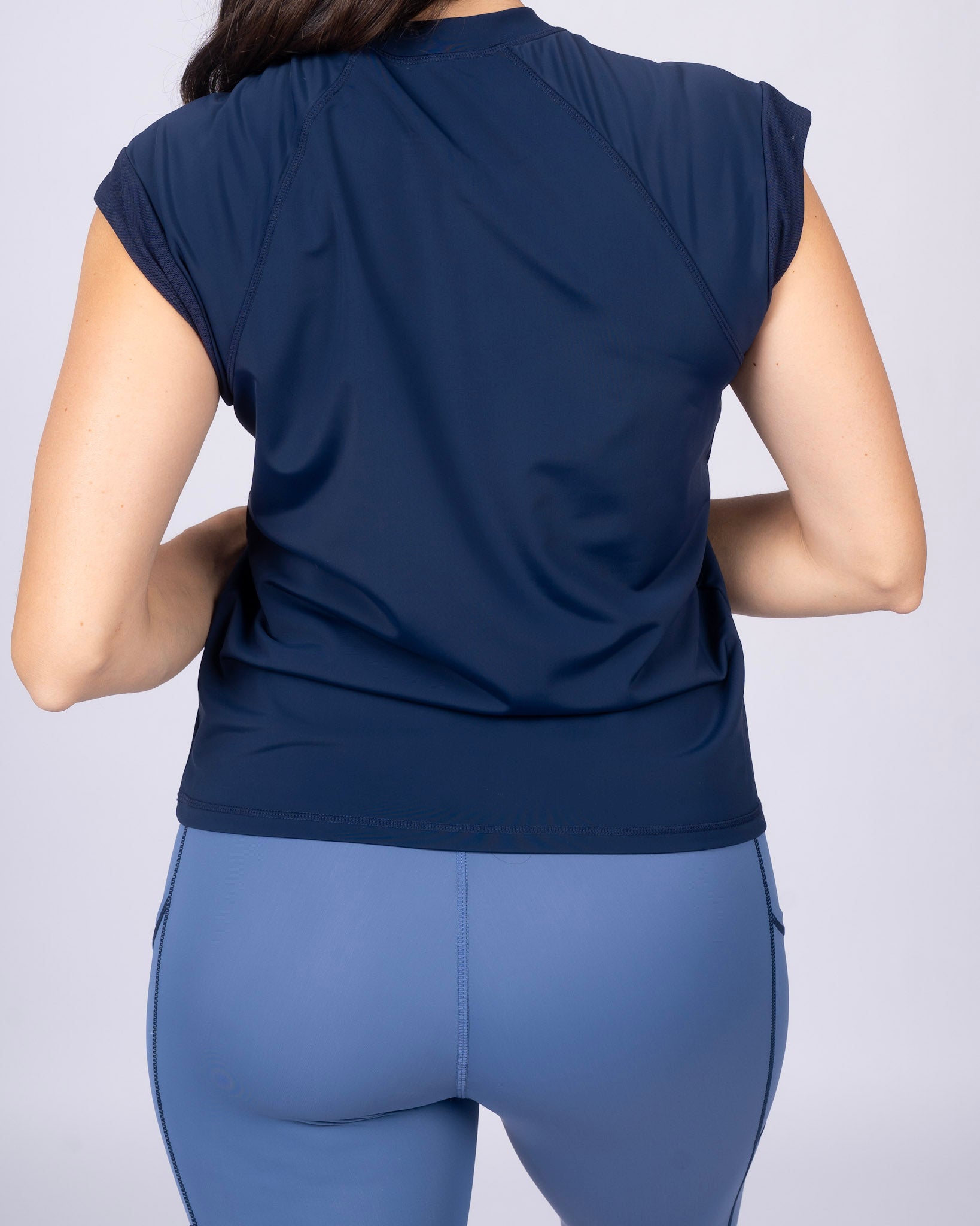 Swim & Sport Short Sleeve Top Marine