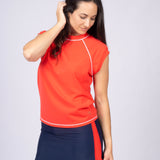 Swim & Sport Short Sleeve Top Sea Rose