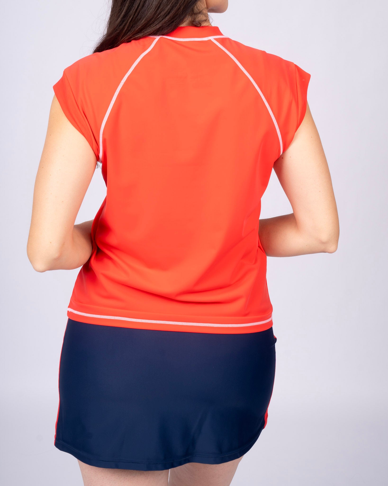 Swim & Sport Skort Marine with Sea Rose