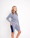 Leap In Swim &amp; Bike Shorts - Escape