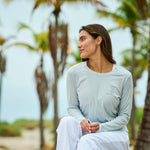 Women's Seize the Ray Rashguard Pearl Grey
