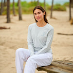 Women's Seize the Ray Rashguard Pearl Grey