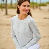 Women's Seize the Ray Rashguard Pearl Grey