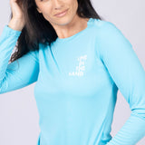 Women's Seize the Ray Rashguard Sea