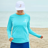 Women's Seize the Ray Rashguard Sea