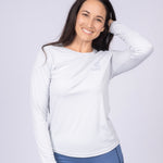 Women's Seize the Ray Rashguard White