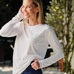 Women's Seize the Ray Rashguard White