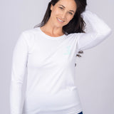 Women's Seize the Ray Rashguard White