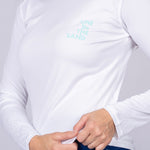Women's Seize the Ray Rashguard White