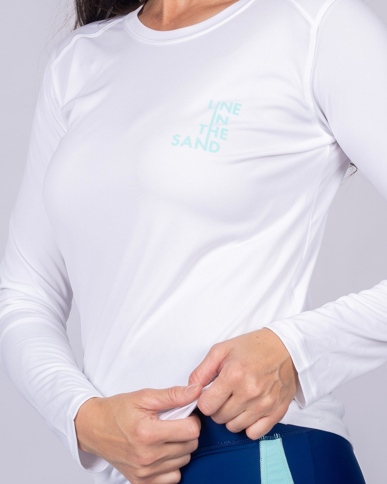 Women's Seize the Ray Rashguard White