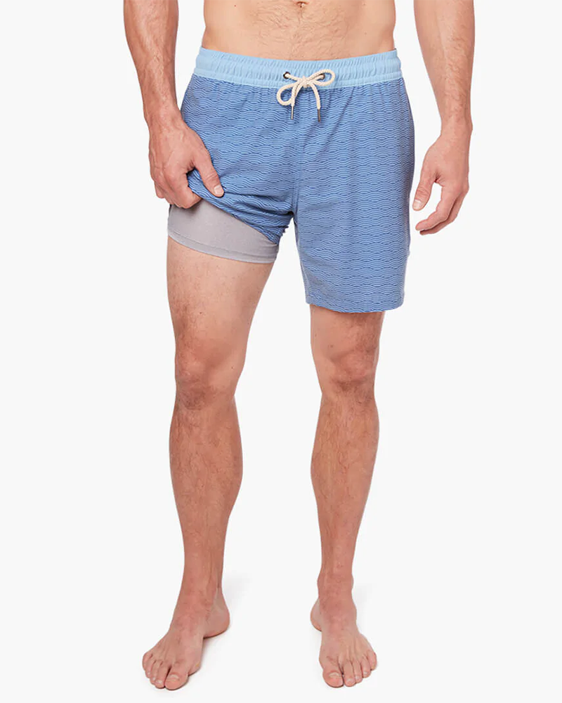Fair Harbor Bayberry Trunk Blue Waves Line In The Sand Swim