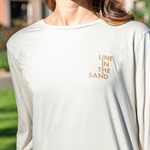 Unisex Wave Longsleeve - Line In The Sand Swim