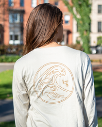 Unisex Wave Longsleeve - Line In The Sand Swim
