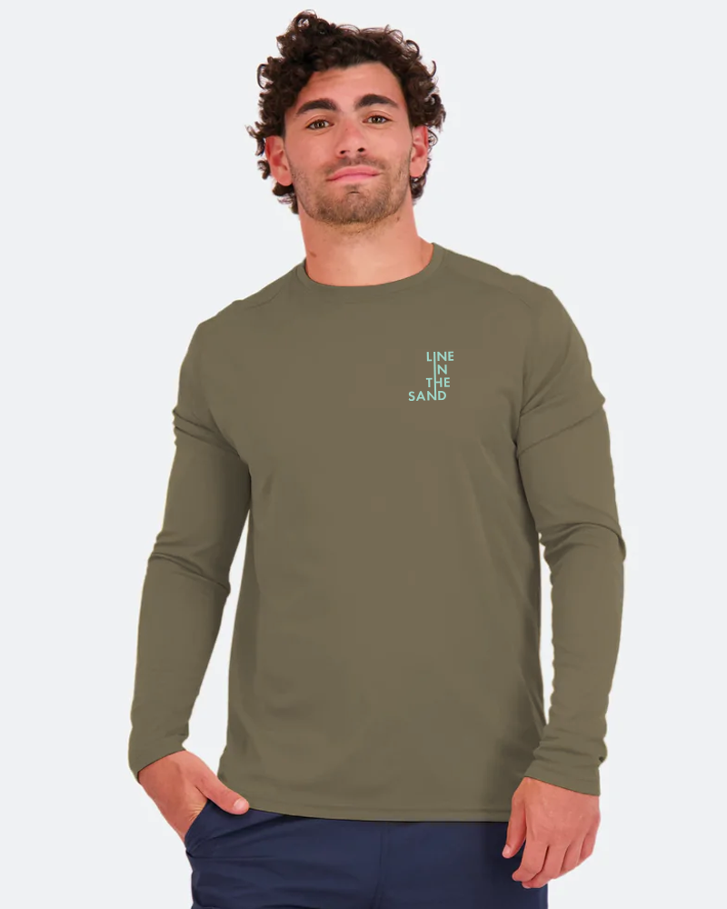 Men's Seize the Ray Rashguard - Line In The Sand Swim