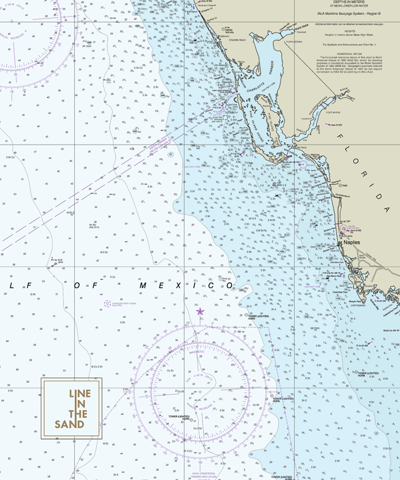 Nautical Chart Solar Gaiter